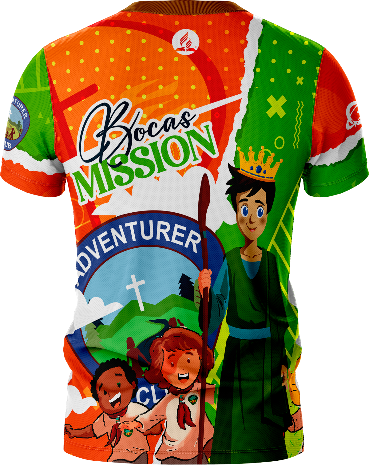 V CAMPOREE 2025 DE AVENTUREROS BOCAS MISSION - Vista trasera