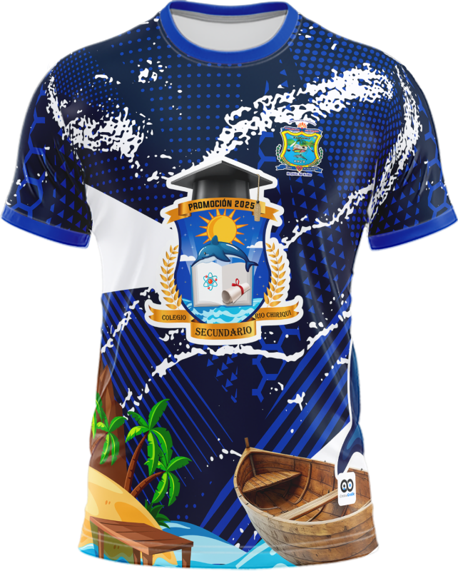 SUETER DE PROMOCION 2025 COLEGIO SECUNDARIO RIO CHIRIQUI - Vista frontal